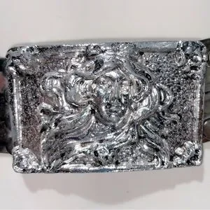 no brand | Accessories | Vintage Silver Tone Fish Scale  display picture 2